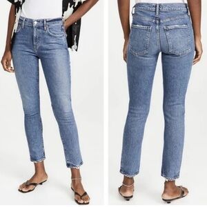 Agolde Jeans Toni mid rise Dime
